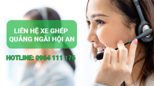 Liên hệ xe ghép Quảng Ngãi Hội An