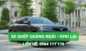 Xe ghép Quảng Ngãi đi Chu Lai
